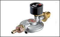 Gaslow Propane Screw on Regulator and Gauge £24.99 