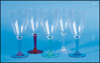 AAcrylic Wine Glasses